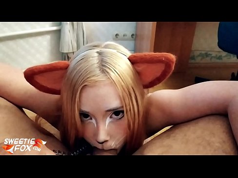 ❤️ Кицунэ глытае член і канчае ў рот Хатняе порна на be.pornsos-com.ru ❌❤